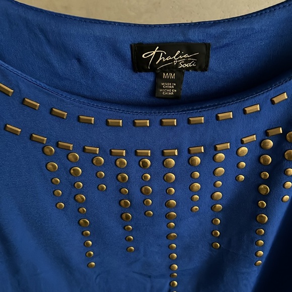 Thalia Sodi embellished cold shoulder dress - Picture 2 of 5